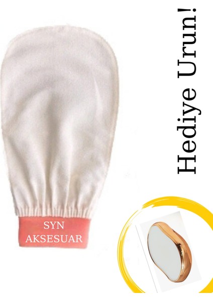 Banyo Duş Kesesi Peeling Eldiveni Floş Ipek