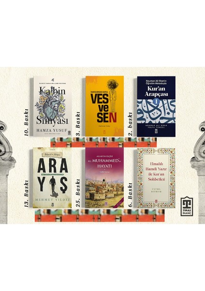 Kalbin Simyası / Vesvesen / Kuran Arapçası / Arayış / Allahın Elçisi Hazreti Muhammedin (S.A.V.) (6 Kitap)