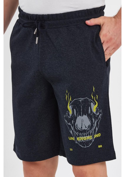 Erkek Baskılı Yağmur Desen Şort fiyatları