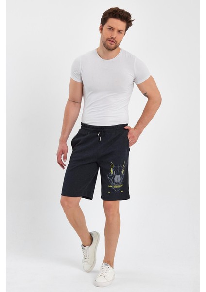 Erkek Baskılı Yağmur Desen Şort fırsatları