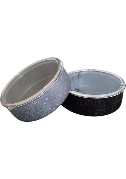 Granit Kaplama Saklama Kabı - 18 cm - Vakum Kapak - Koku Sızdırmaz / Pişir - Isıt - Sakla fiyatları