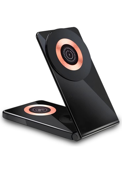 MS10 3 In 1 Magnetıc Wıreless Standlı Şarj Seti