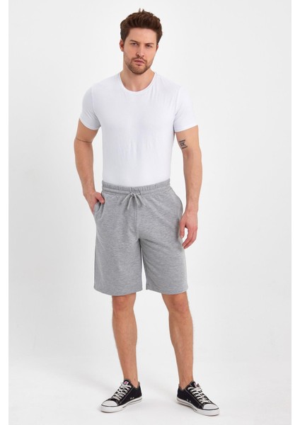 Erkek 2 Iplik Yan Cep Melaj Şort fırsatları