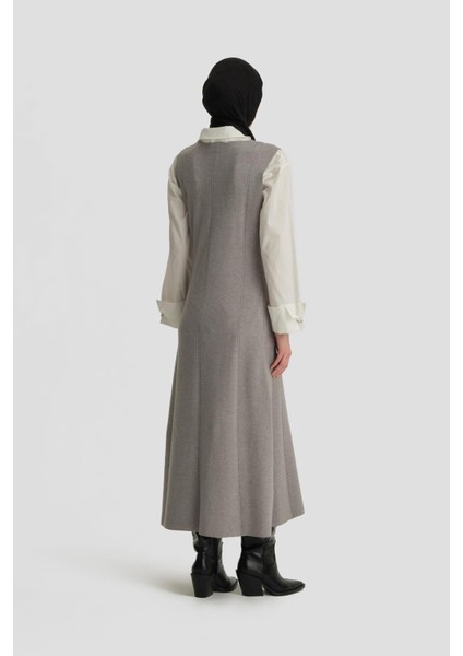 Sıfır Kol Jile 24KD4216 Gri