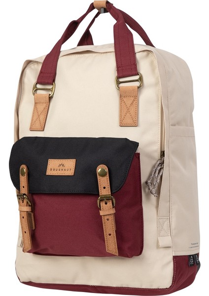 Macaroon Large Reborn Iıı Serisi Krem x Bordo Unisex Sırt Çantası fiyatları