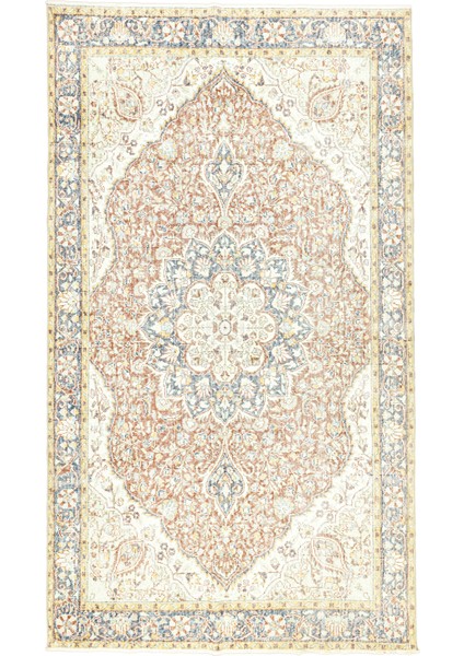 Humla madalyon tasarımlı halı 208x326 cm