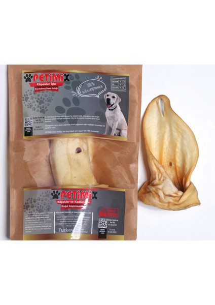 Dana Kulakları 130g Çiğneme Kemikleri Köpek Ödülü modelleri