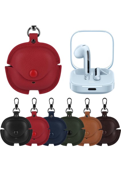 Redmi Buds 6 Lite Için Iş Deri Kılıf (Yurt Dışından)