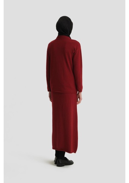 Basic Triko Takım 24KD4222 Bordo fırsatları