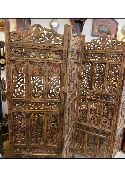 Ahşap paravan