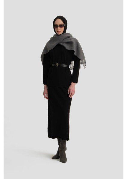 Basic Triko Takım 24KD4222 Siyah