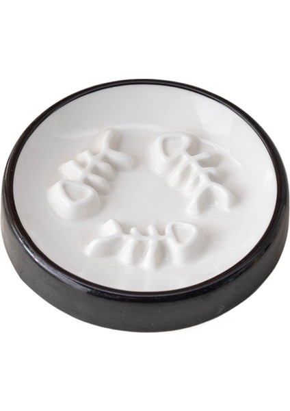 Yavaş Yemek Kasesi Pet Yavaş Yemek Tepsisi Boğulma Önleyici Yavaş Yemek (Yurt Dışından)