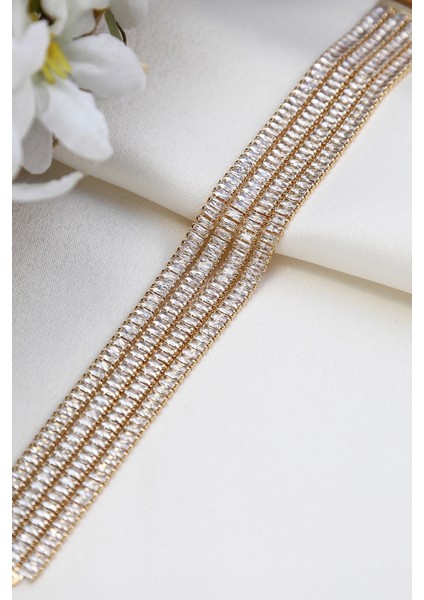 Baget Taşlı Su Yolu Dört Sıra Bileklik fiyatları