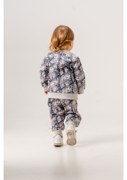 Erkek Bebek Safari Üçlü Eşofman Takımı modelleri