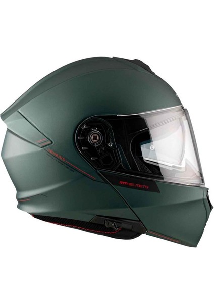 Genesis Sv Solid A6 Çene Açılır Kask