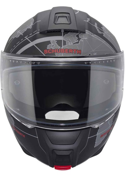 Schubert C5 Globe Black Çene Açılır Motosiklet Kask fiyatları