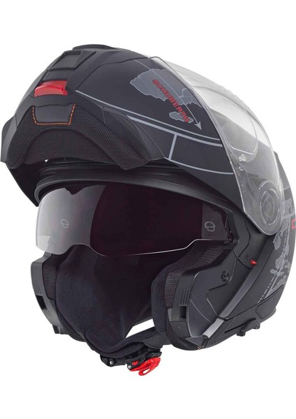 Schubert C5 Globe Black Çene Açılır Motosiklet Kask indirimleri