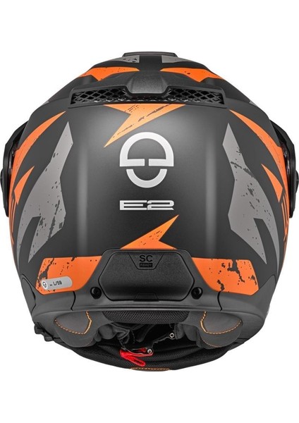 E2 Explorer Orange Çene Açılır Motosiklet Kaskı fiyatları