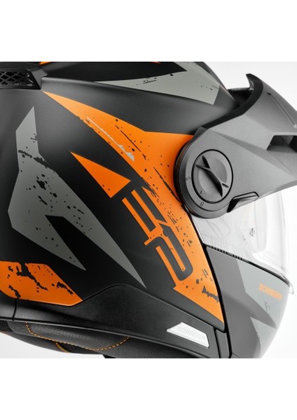 E2 Explorer Orange Çene Açılır Motosiklet Kaskı indirimleri