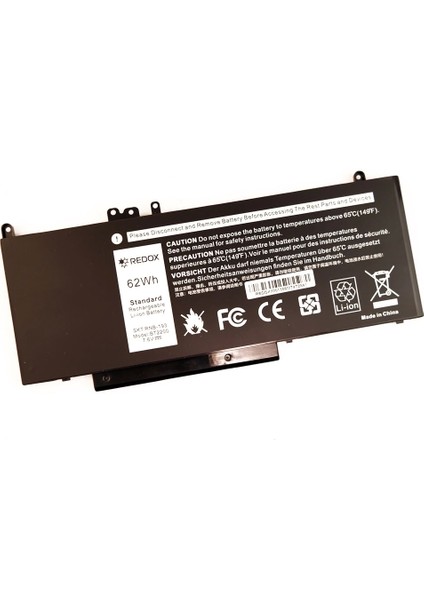 Dell 6MT4T Notebook Batarya Pil