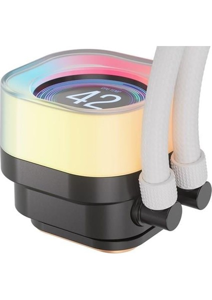 Corsaır 240MM Tıtan 240RX LCD CW-9061025-WW AM5-1851P Rgb Sıvı Soğutmalı Işlemci Fanı Beyaz modelleri