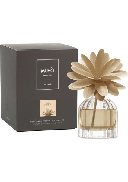 Room Freshener Flower Diffuser Vanilla And Pure Amber 60 ml