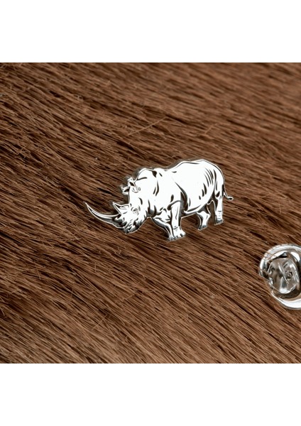 Rhino Gümüş Broş fiyatları