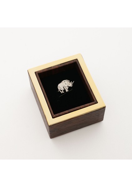 Rhino Gümüş Broş modelleri