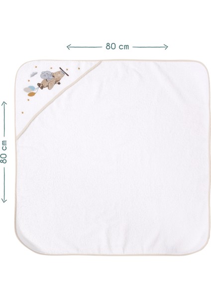 Happy Tony Pamuk- Nakışlı Bebek Havlu Kundak - 80 x 80 cm modelleri