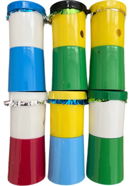 Sesli Üflemeli Patlamaz Maç Kornası Vuvuzela 2 Adet 8,5 cm