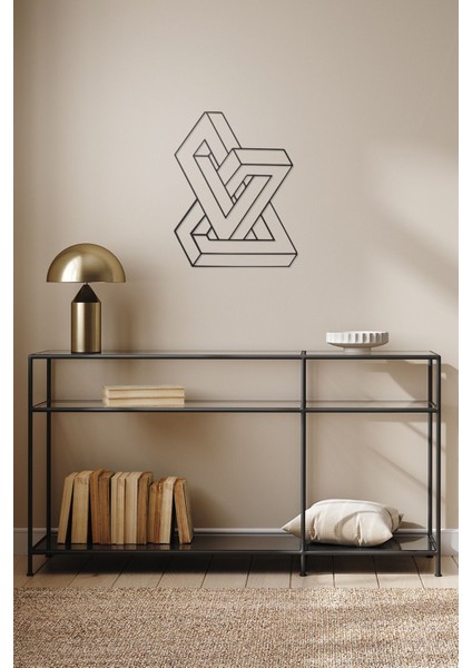 Mdf Geometrik Desen Tablo