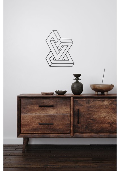 Mdf Geometrik Desen Tablo