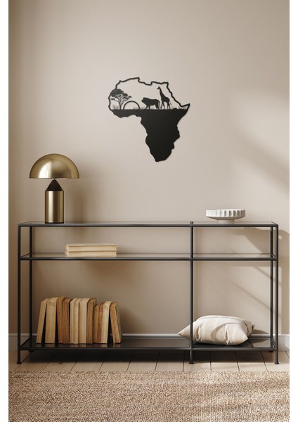 Mdf Afrika Dekor Safari Tablo