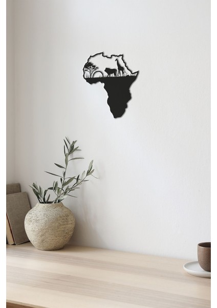 Mdf Afrika Dekor Safari Tablo