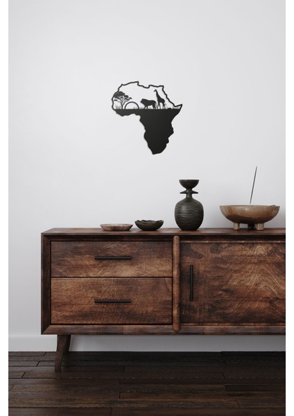 Mdf Afrika Dekor Safari Tablo