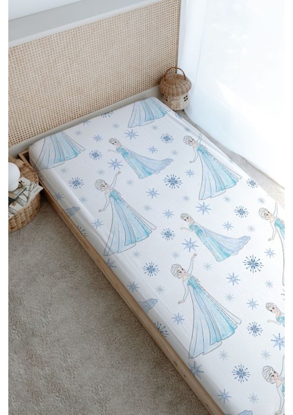 Baskılı Düz Çarşaf - Cartoon Serisi - Elsa