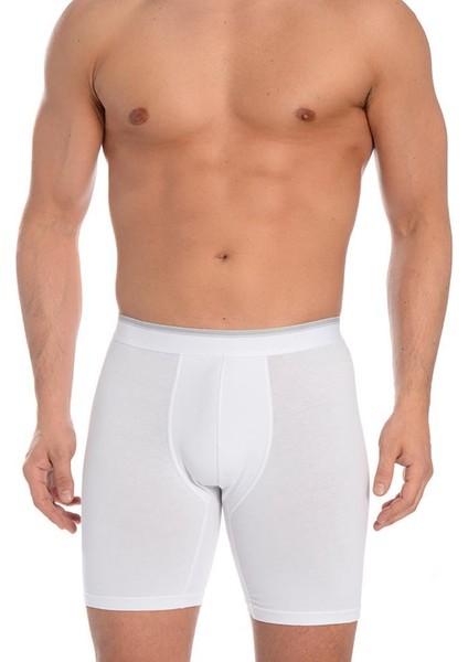 Likralı Uzun Erkek Boxer 1004 (Sporcu Boxer)
