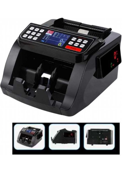 Plus Mobil Seyyar Şarjlı Para Sayma Makinası Tl / Euro