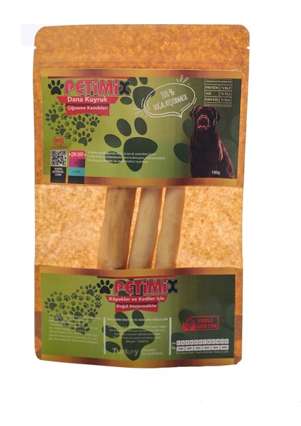 Dana Kuyruk 100G Çiğneme Kemikleri