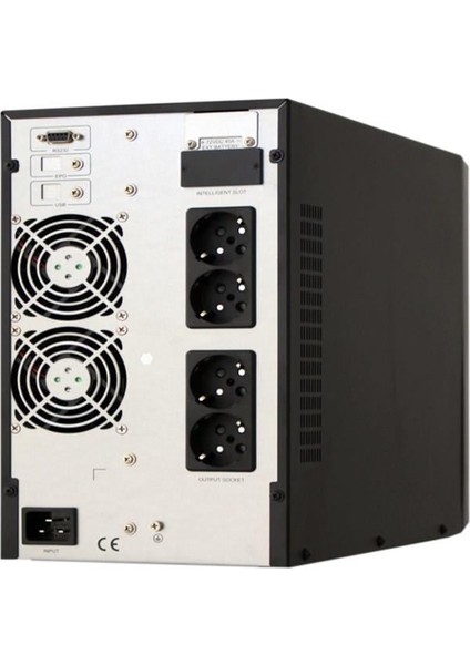 3kva MN3KVA Onlıne 1/1f LCD Ekran Tower Ups 6x 12V 9 Amper