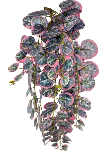 Yapay Çiçek Sarkan Lüx Okaliptus Pembe Rengi Yapay Sarmaşık 60 x 25 cm fırsatları
