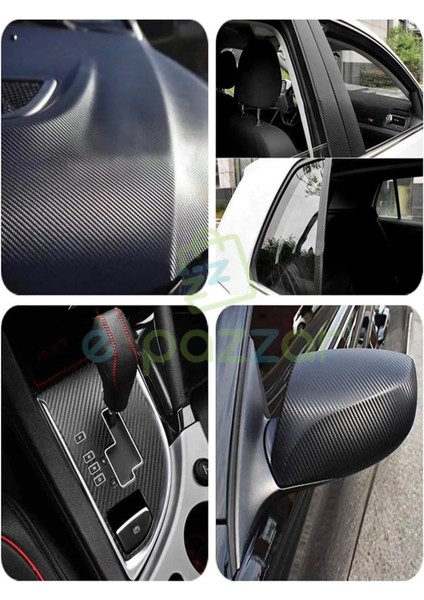 2 mt x 50 cm Premium 3D Dokulu Karbon Fiber Motor Araba Mobilya Kendinden Yapışkanlı Kaplama Folyosu modelleri