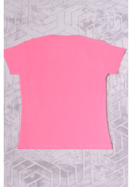 Kız Çocuk Tshirt Youth Baskılı Bisiklet Yaka C39 modelleri