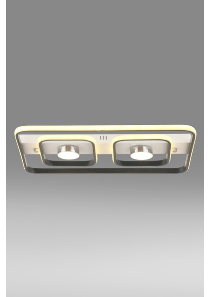 ESSLİGHT SANYA 60 CM PLAFONYER LED AVİZE 3 RENK IŞIK MODLU (BEYAZ SARI GÜN IŞIĞI) SALON OTURMA ODASI YATAK ODASI OFİS fiyatları