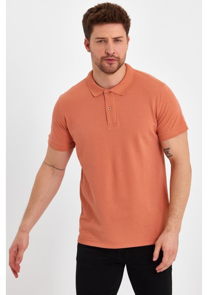 Erkek Compact Penye Polo Yaka T-Shırt