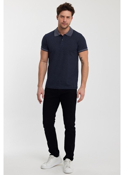Erkek Desenli Polo Yaka T-Shırt fırsatları