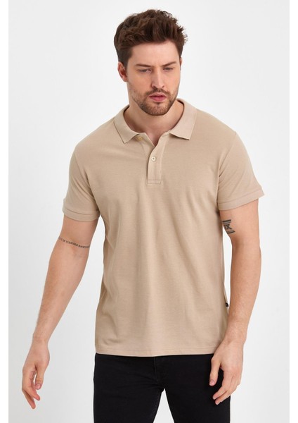 Erkek Compact Penye Polo Yaka T-Shırt