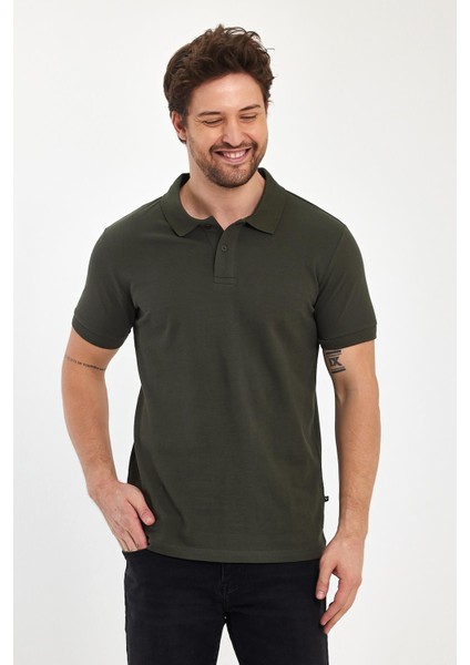 Erkek Compact Penye Polo Yaka T-Shırt modelleri