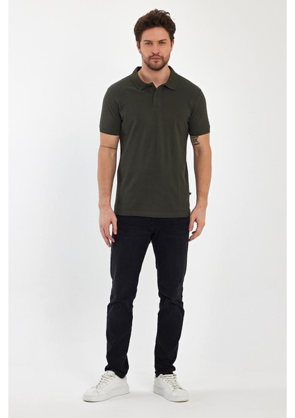 Erkek Compact Penye Polo Yaka T-Shırt fırsatları