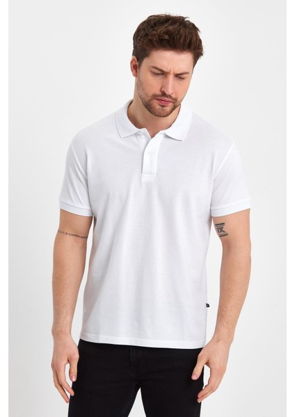 Erkek Compact Penye Polo Yaka T-Shırt
